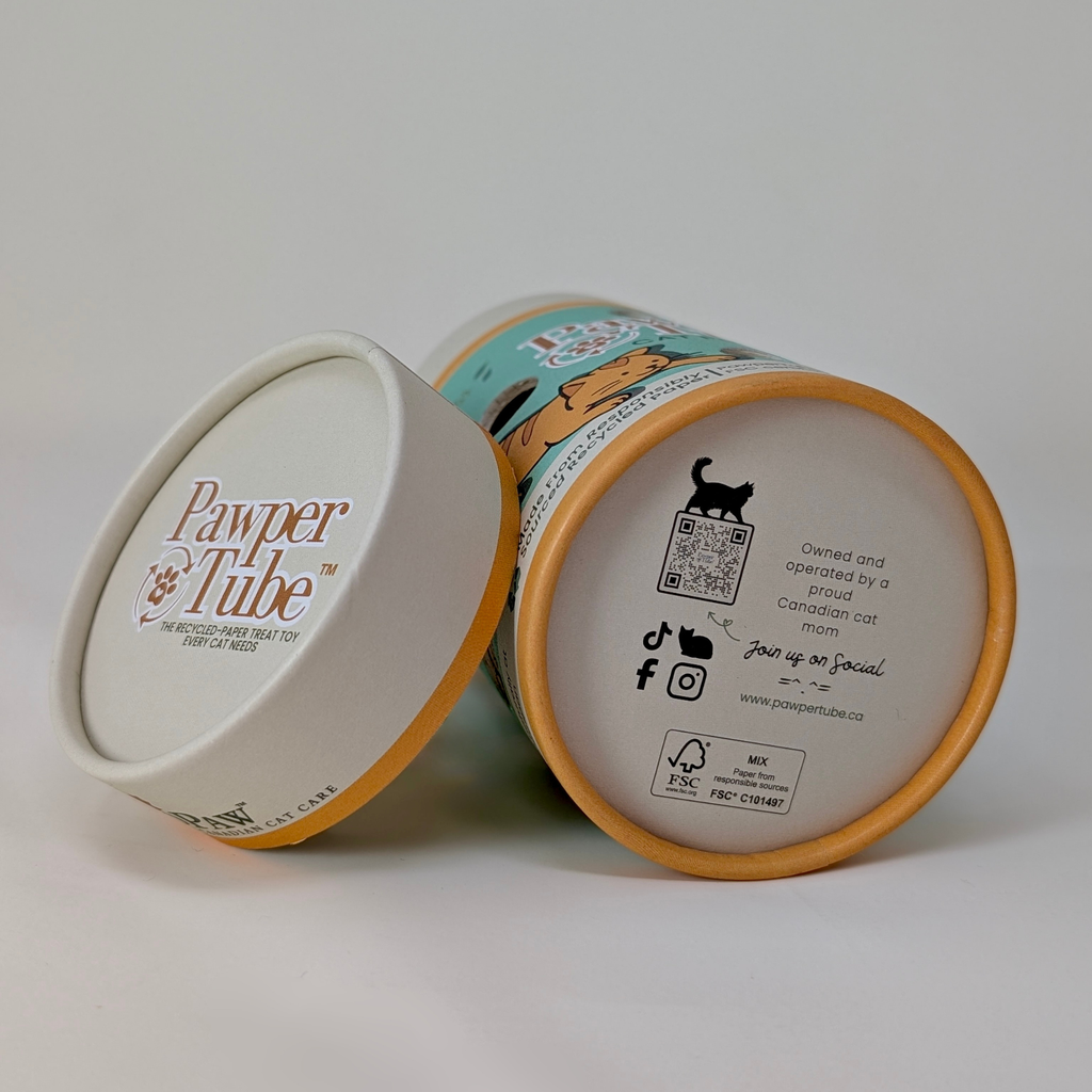 PawperTube™ Feline Enrichment System: Single Tube