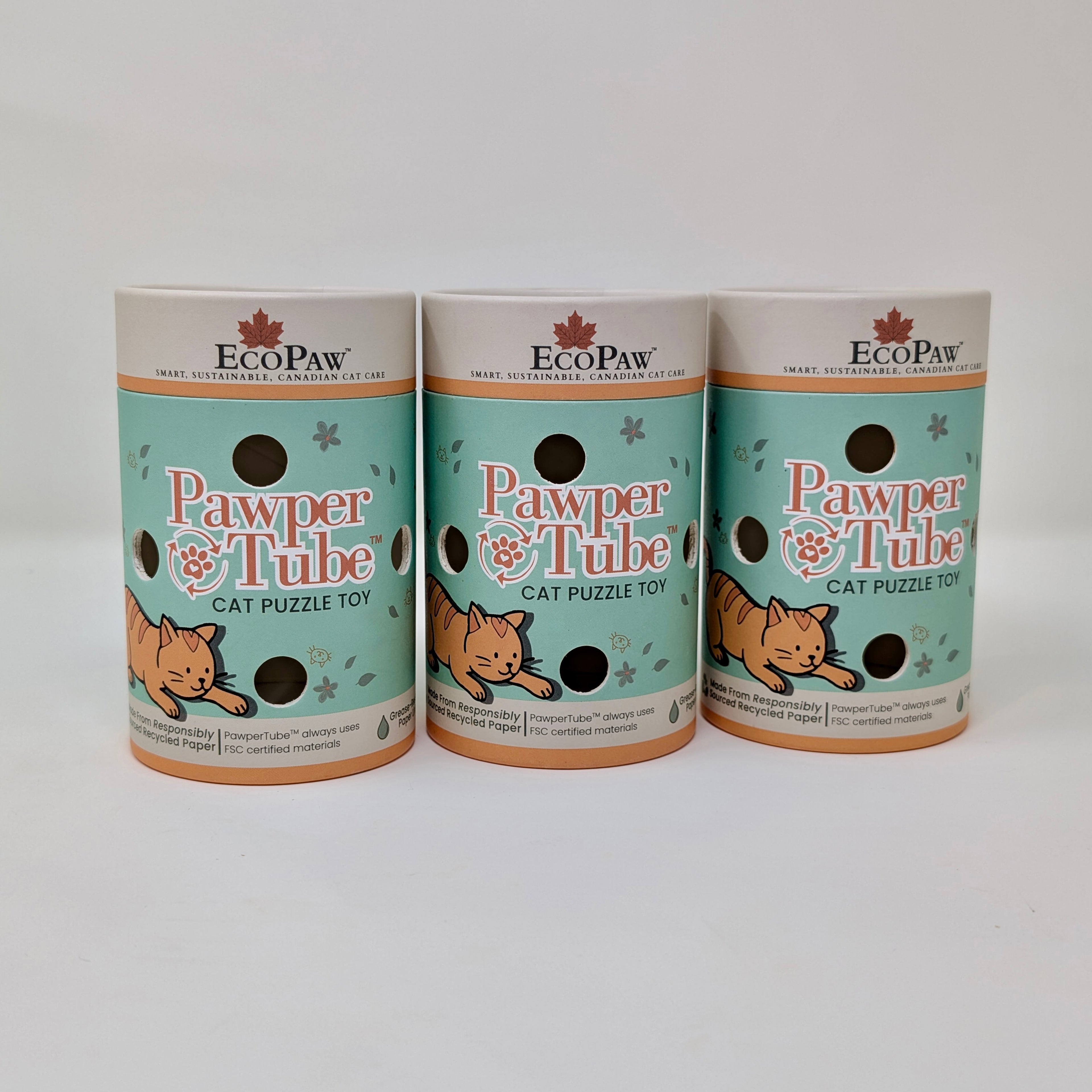 PawperTube™ Feline Enrichment System: The Trio (3-Pack)