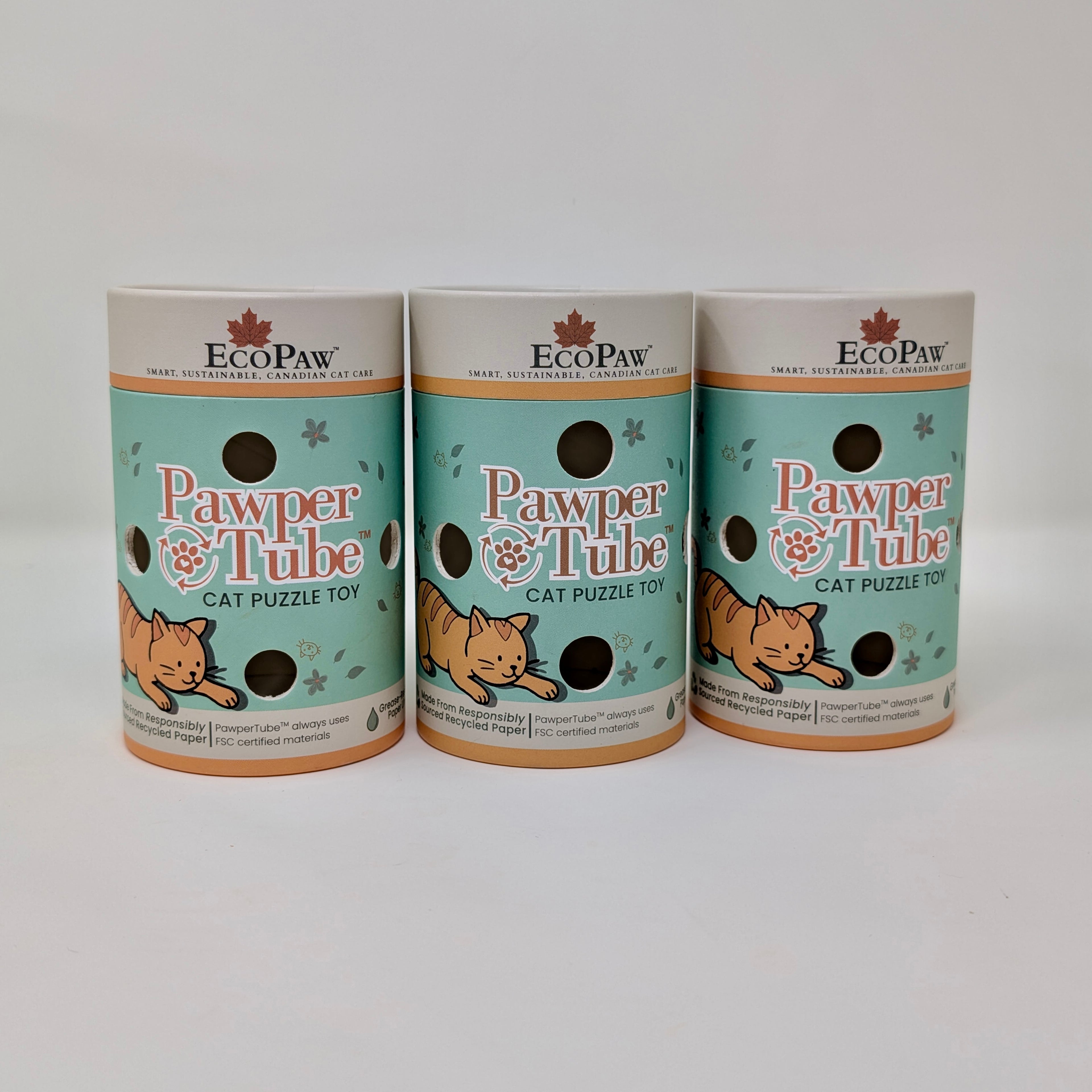 PawperTube™ Feline Enrichment System: The Trio (3-Pack)